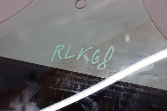 11-16 BMW 528i 535i 550i F10 Rear Left Driver Side Door Window Glass Oem