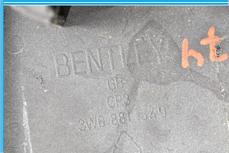 Load image into Gallery viewer, 2005 Bentley Continental Front Left Driver Side Seat Trim Cover 3W0881349 Oem
