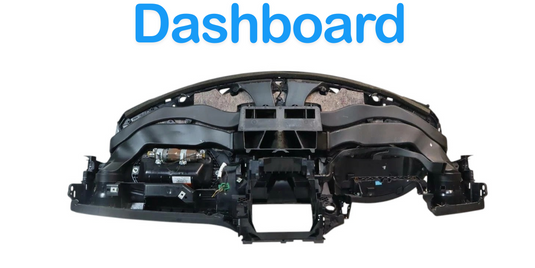 10-19 Jaguar XJ Dashboard Dash Panel Assembly Woodgrain Trim Oem