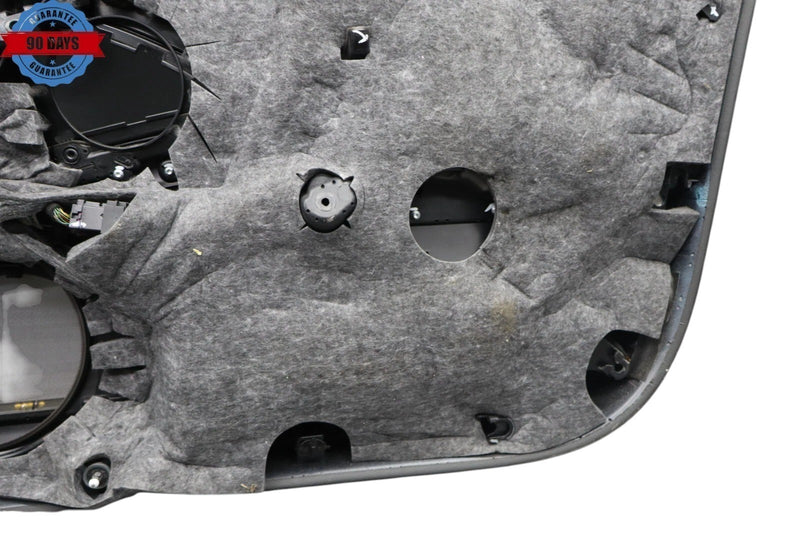 Load image into Gallery viewer, 11-18 Audi A8 Quattro Front Left Driver Side Interior Door Panel Black Suede Oem
