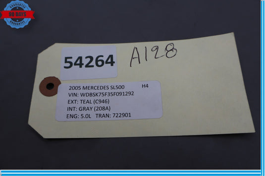 03-06 Mercedes R230 SL500 Park Parking Assist Control Module A2305452632 Oem