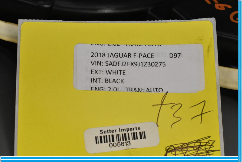 Load image into Gallery viewer, 18 - 20 Jaguar E-Pace Front Left Door Window Regulator Inner Carrier Panel Oem
