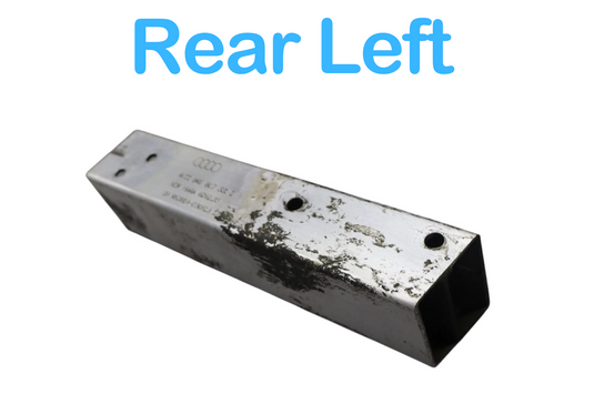 09-17 Audi SQ5 Q5 Rear Left Side Bumper Reinforcement Bar Bracket 8R0807331D Oem