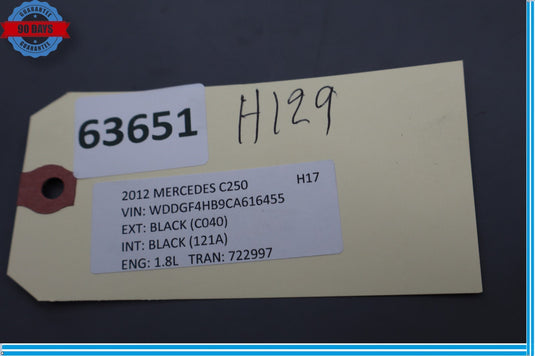 08-14 Mercedes C300 C350 C63 AMG Center Console Shift Shifter Bezel Trim Oem