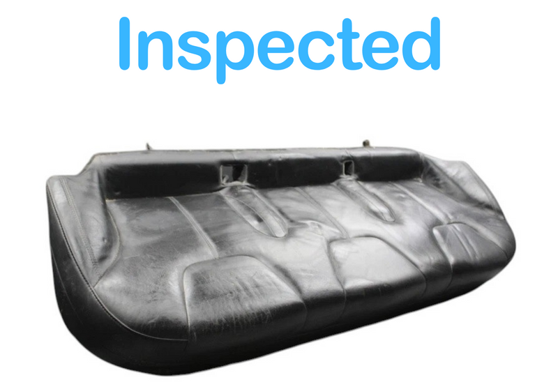 Load image into Gallery viewer, 12-20 Tesla Model S Rear Lower Bottom Seat Cushion Leather Black 102607601 Oem
