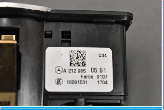 12-16 Mercedes GL450 X166  Headlight Fog Light Switch Control Module Oem
