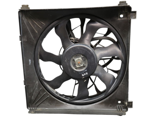12-20 Tesla Model S Right Side Engine Radiator Cooling Fan Shroud Motor Oem