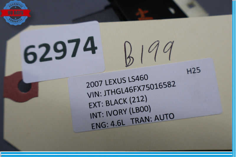Load image into Gallery viewer, 07-09 Lexus LS460 Front Hazard Warning Signal Switch 84330-50010 Oem
