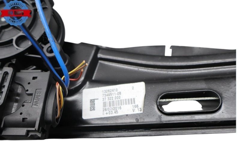 Load image into Gallery viewer, 16-22 BMW X1 Rear Left Driver Power Door Window Regulator W/Motor 734951108 OEM
