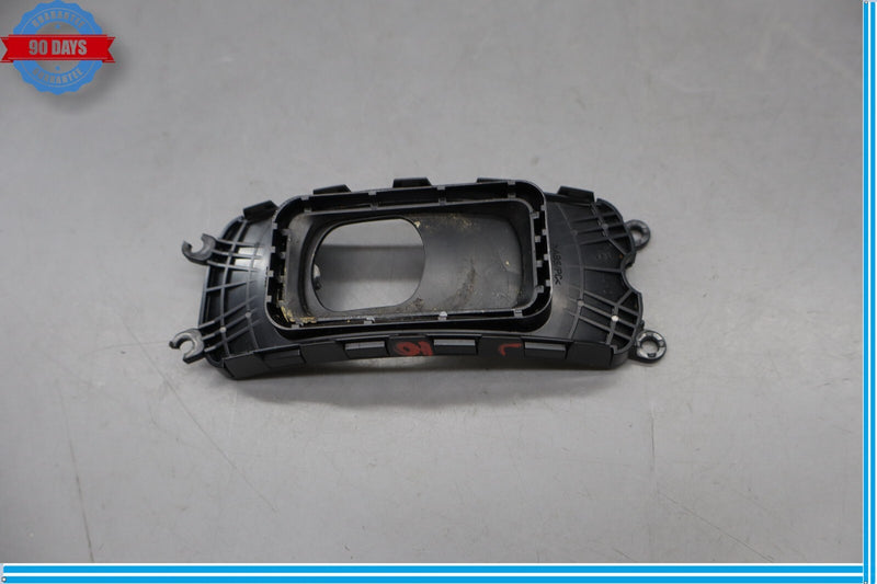 Load image into Gallery viewer, 14-17 Maserati Ghibli M157 Center Console Shifter Trim Mount Bracket Black Oem
