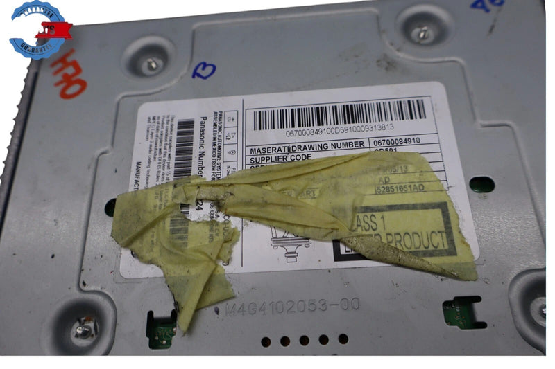 Load image into Gallery viewer, 14-17 Maserati Quattroporte M156 Ghibli M157 Head Unit Comand FM CD Audio Oem

