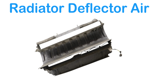 06-09 Land Rover Range Rover Sport Front Radiator Deflector Air Duct Oem