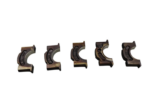 12-14 Mercedes W204 C250 Crank Shaft Crankshaft Lower Bearing Cap 5 Pcs Oem