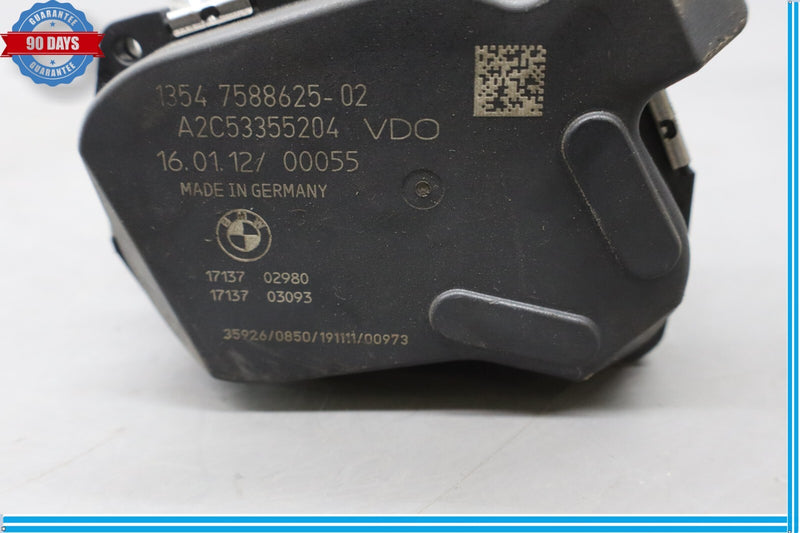Load image into Gallery viewer, 12-16 BMW 528i 535i 550i Engine Intake Throttle Body Assembly 758862502 Oem
