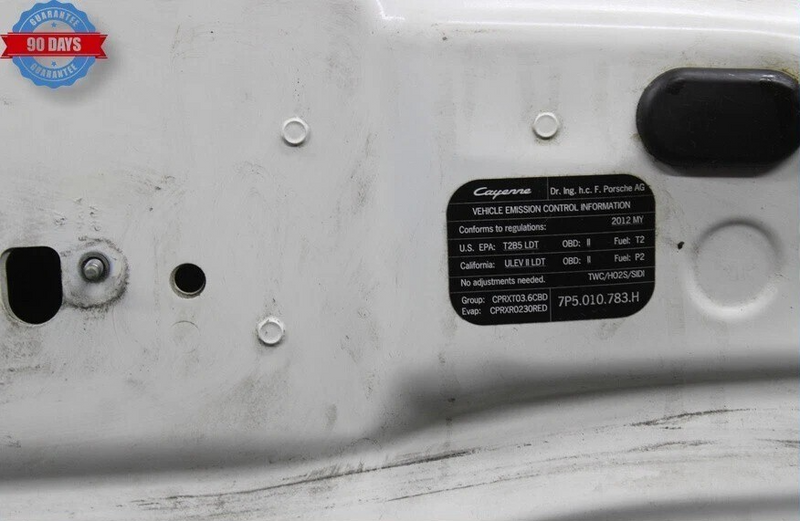 Load image into Gallery viewer, 11-14 Porsche Cayenne 958 Hood Bonnet Cover Panel Assembly White Oem

