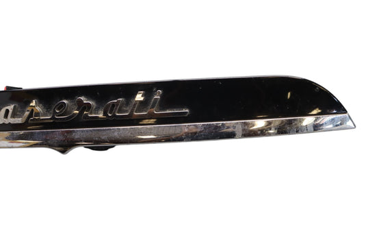 14-17 Maserati Ghibli Trunk Deck Lid License Light Lamp Molding Cover Oem
