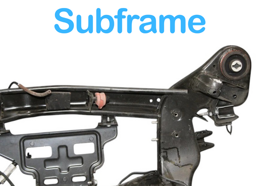 14-17 Maserati Ghibli Rear Suspension Subframe Crossmember Cross Member Oem