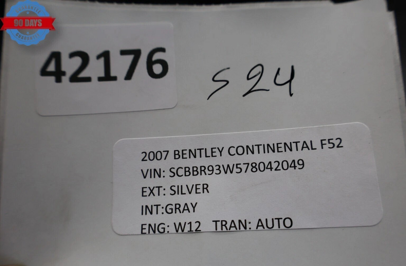 Load image into Gallery viewer, 06-12 Bentley Continental Spur Front Left Side Interior Door Panel 3W4867015 OEM
