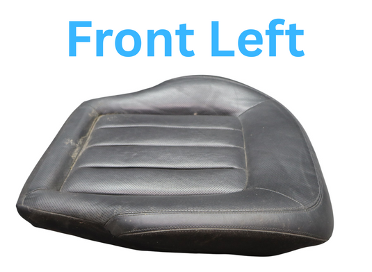 12-14 Mercedes W218 CLS550 Front Left Driver Side Lower Seat Cushion Black Oem