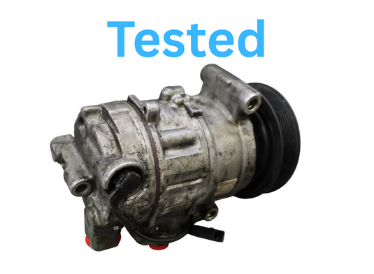 12-17 Audi A4 A6 Quattro A/C AC Air Conditioning Compressor 4G0260805D Oem