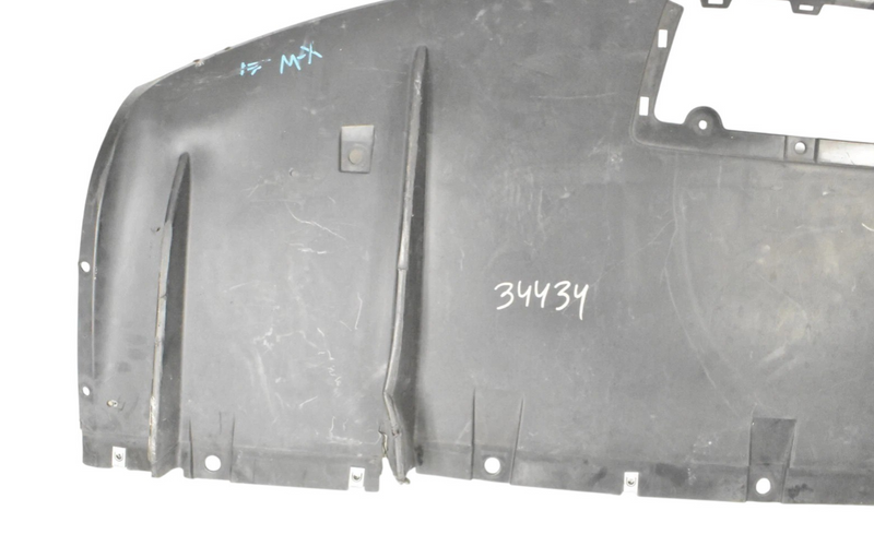 Load image into Gallery viewer, 16-20 Tesla Model X Rear Bumper Tray Shield Tow Hitch Cover Black 105835600C Oem
