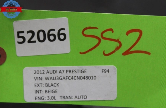 12-15 Audi A7 Quattro Right Passenger Side Skirt Rocker Cover Panel Molding Oem