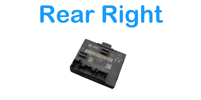 Load image into Gallery viewer, 12-18 Audi A7 A7 Quattro Rear Right Passenger Door Control Module Unit ECU Oem
