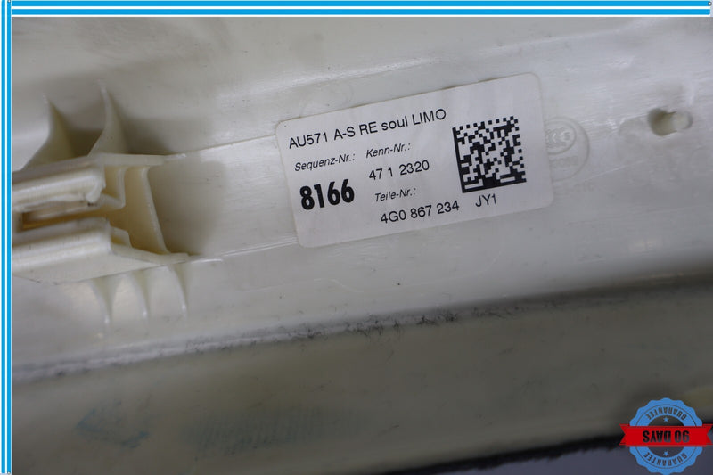 Load image into Gallery viewer, 12-15 Audi A6 Quattro Front Right Side Windshield A Pillar Trim Cover Panel Oem
