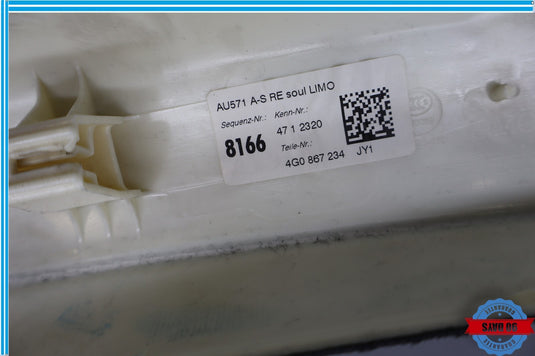 12-15 Audi A6 Quattro Front Right Side Windshield A Pillar Trim Cover Panel Oem