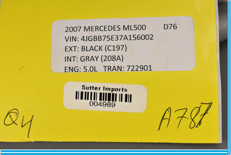 Load image into Gallery viewer, 06-12 Mercedes ML350 ML500 GL450 Roof Grab Handle Set of 4 Pc Oem

