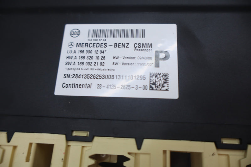 Load image into Gallery viewer, 13-16 Mercedes GL450 GL550 X166 Front Right Side Seat Control Module Unit Oem
