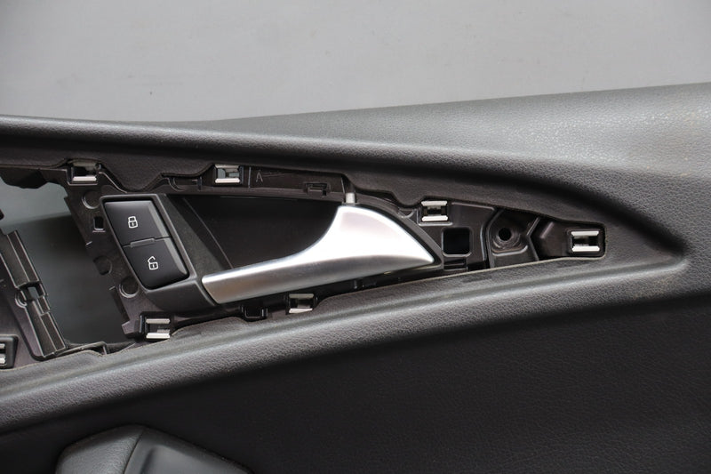 Load image into Gallery viewer, 12-18 Audi A6 Quattro Front Right Passenger Side Interior Door Panel Black Oem
