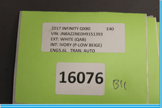 11-17 Infiniti QX56 QX80 Auto Transmission Shifter Gear Lever Boot Trim Oem