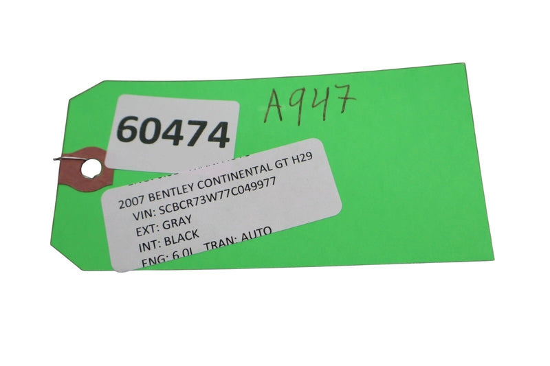 Load image into Gallery viewer, 03-12 Bentley Continental GT Front or Rear Center Console Ashtray 3W8863075A Oem
