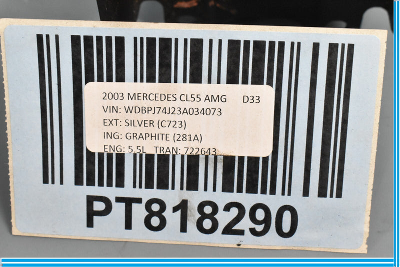 Load image into Gallery viewer, 00-06 Mercedes CL500 CL600 W215 Front Left Bumper Reinforcement Bar Bracket Oem
