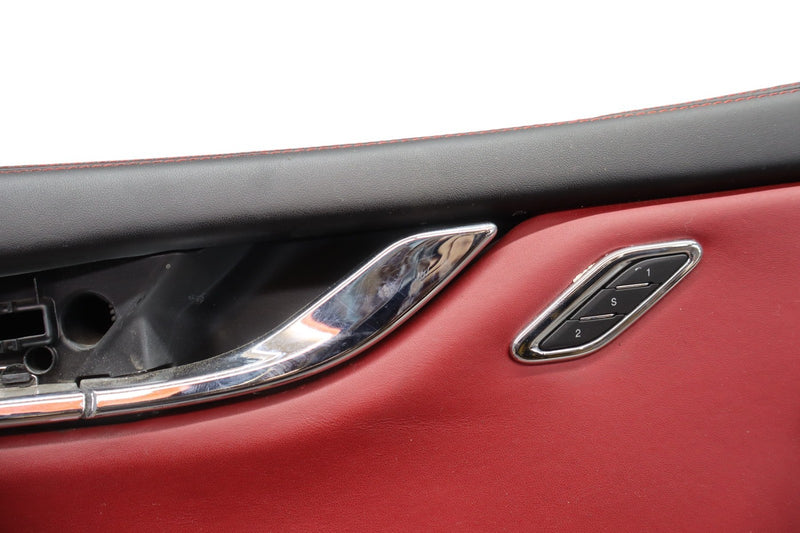 Load image into Gallery viewer, 14-18 Maserati Quattroporte Front Left Driver Side Interior Door Panel Oem
