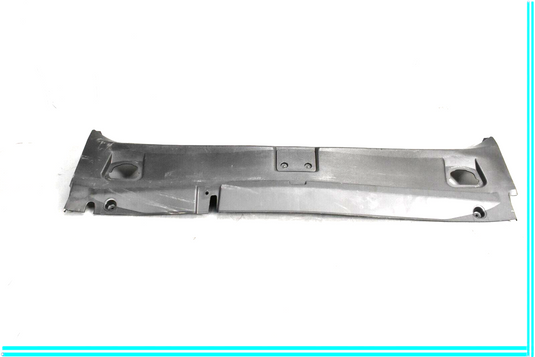 14-20 Maserati Quattroporte Rear Trunk Sill Scuff Plate Black 670013681 Oem