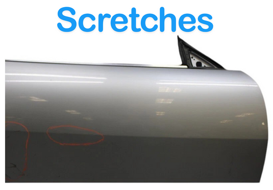 07-15 Jaguar XK XKR X150 Front Right Side Exterior Door Shell Panel Silver OEM