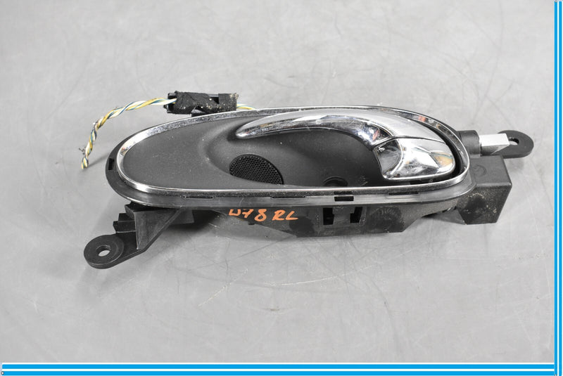 Load image into Gallery viewer, 04-09 Jaguar XJ8 XJR Rear Left Side Door Handle Interior Chrome Lock Back Oem
