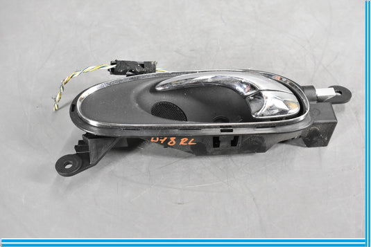 04-09 Jaguar XJ8 XJR Rear Left Side Door Handle Interior Chrome Lock Back Oem