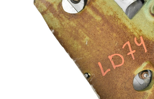 03-10 Bentley Continental Rear Left Side Interior Door Panel W/Speaker Oem