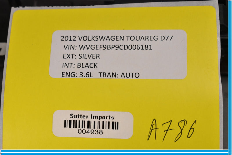 Load image into Gallery viewer, 11-17 Volkswagen VW Touareg Front Left Driver Side Door Trim Panel Wood Oem
