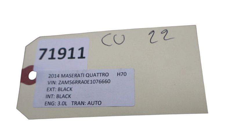 Load image into Gallery viewer, 14-17 Maserati Quattroporte Front Right Side Top Upper Seat Cushion Black Oem
