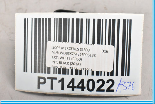 03-06 Mercedes SL500 SL600 R230 Front Seat Lumbar Control Switch Oem
