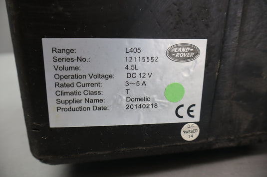 13-22  LR Range Rover Sport L405 Center Console Cooling Cooler Fridge Box Oem
