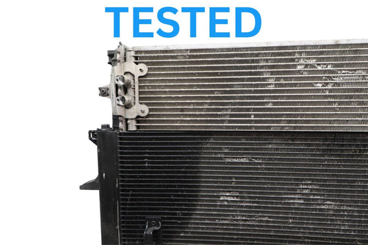 07-15 Audi Q7 3.0L Front Engine Coolant Cooling Radiator Assembly 7L6121253B Oem
