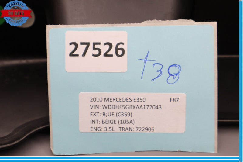 Load image into Gallery viewer, 10-16 Mercedes E350 E550 W212 Rear Trunk Tailgate Trim Cover Sill Oem
