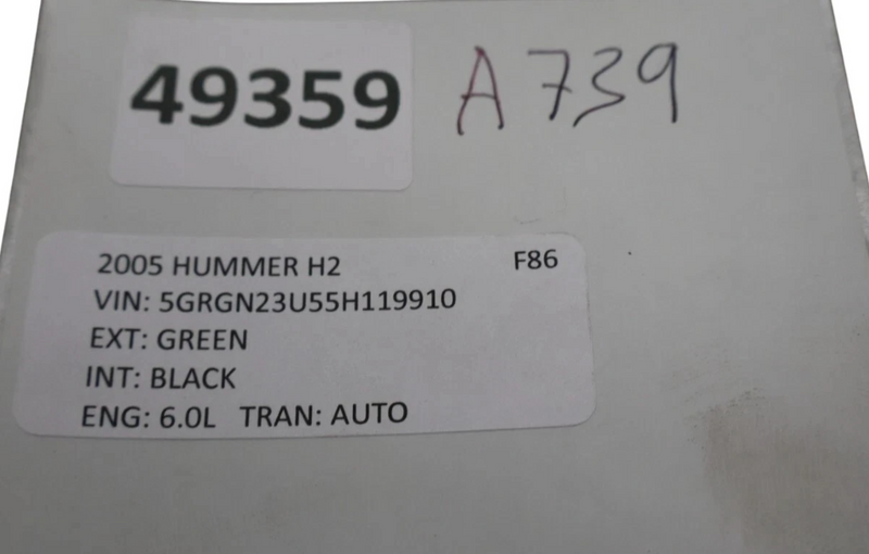 Load image into Gallery viewer, 05-07 Hummer H2 Under Dash Cabin Fuse Relay Box Junction Block 15266952 Oem
