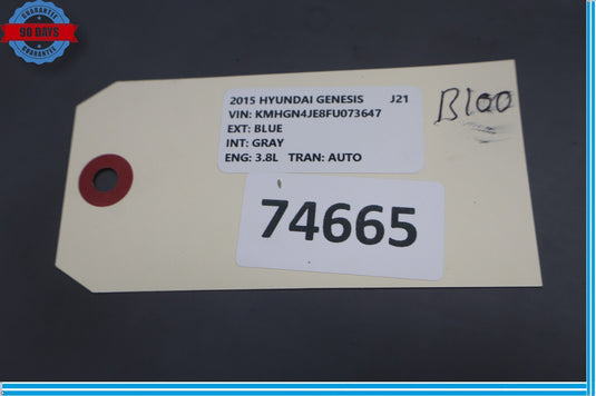 15-20 Hyundai Genesis G80 Front Left Side Dash Inner Air Outlet Vent Trim Oem