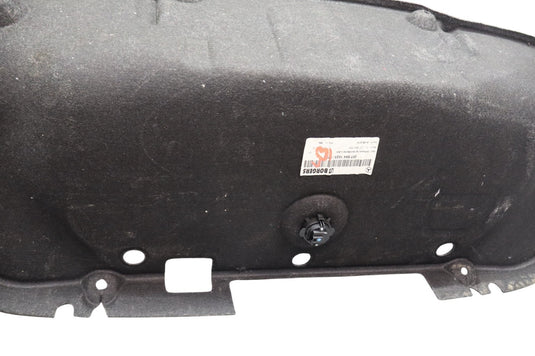 11-17 Mercedes W207 E550 E350 Convertible Rear Trunk Inner Cover Trim Black Oem